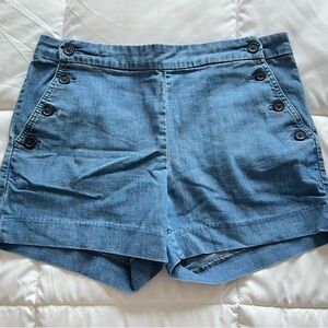 Banana Republic Blue Denim Shorts